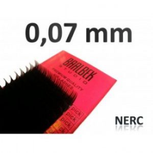 0,07 mm nerc szempillák