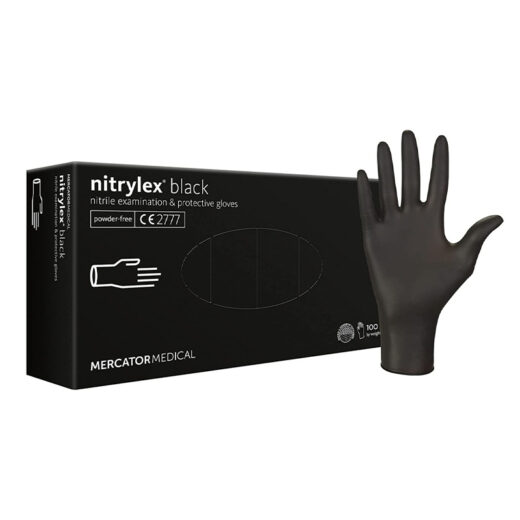 Nitrylex kesztyű fekete