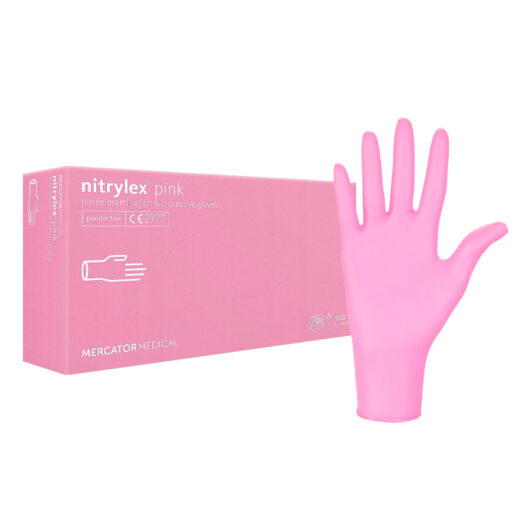 Nitrylex kesztyű pink