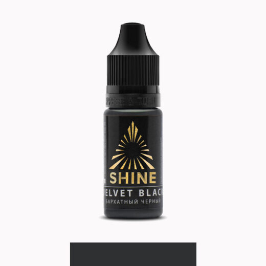 SHINE pigment Velvet Black 10ml