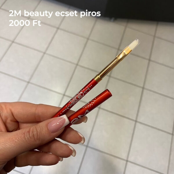 2MBeauty ecset piros