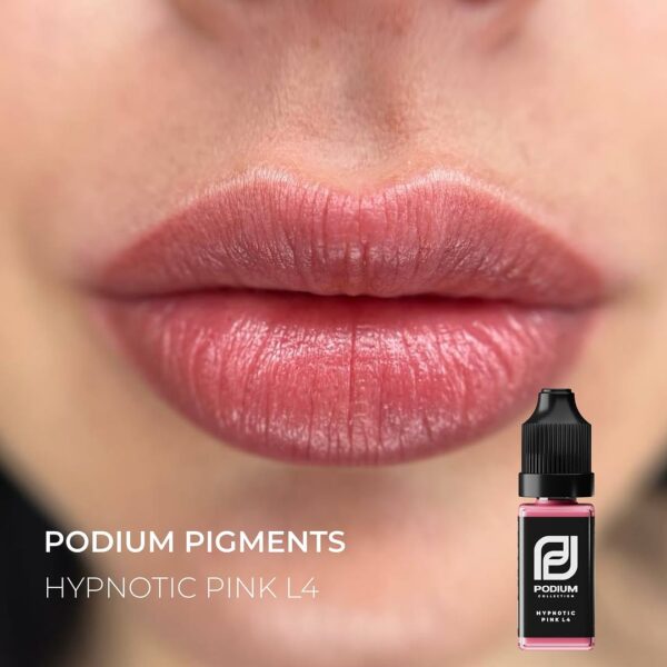 Podium sminktetováló pigment-Hypnotic pink L4 - Image 4