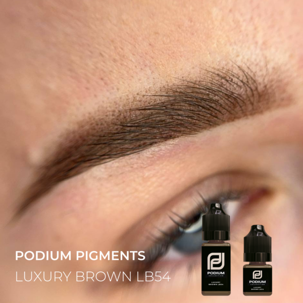 Podium sminktetováló pigment-Luxury Brown LB54 - Image 4