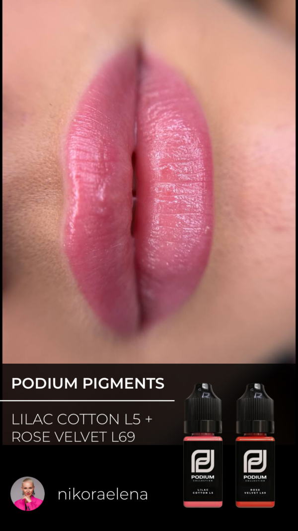 Podium sminktetováló pigment-Lilac cotton L5 - Image 8
