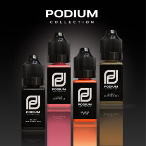 Podium sminktetováló pigment