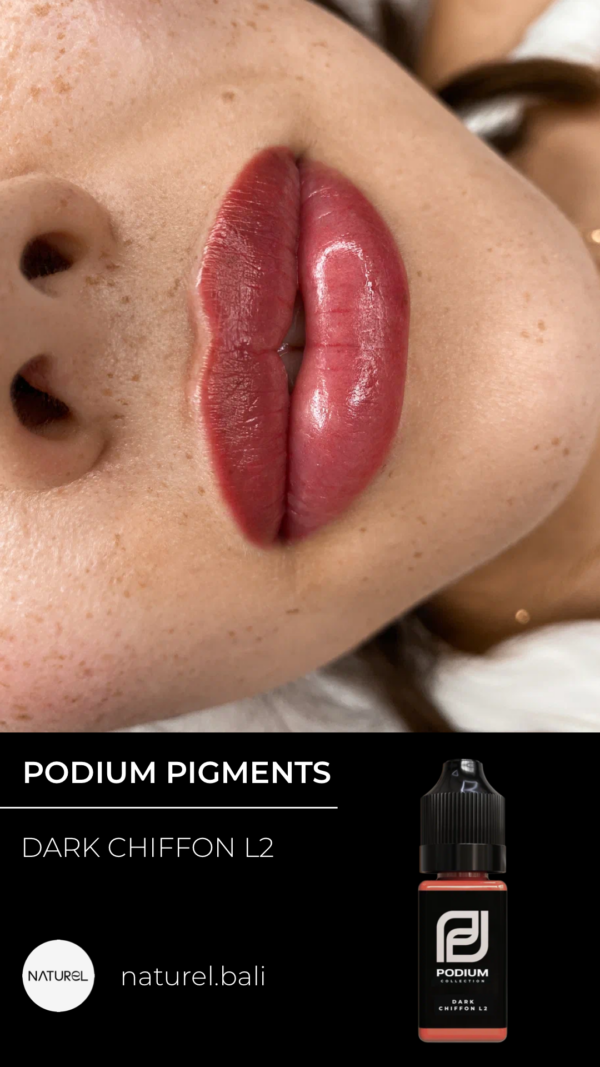 Podium sminktetováló pigment-Dark Chiffon L2 - Image 4