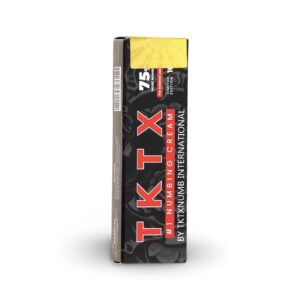 TKTX érzéstelenítő krém 10g – sminktetováláshoz és kozmetikai kezelésekhez (75%) fekete