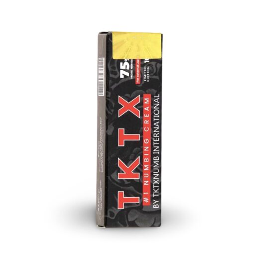 TKTX krém 10g – sminktetováláshoz és kozmetikai kezelésekhez (75%) fekete