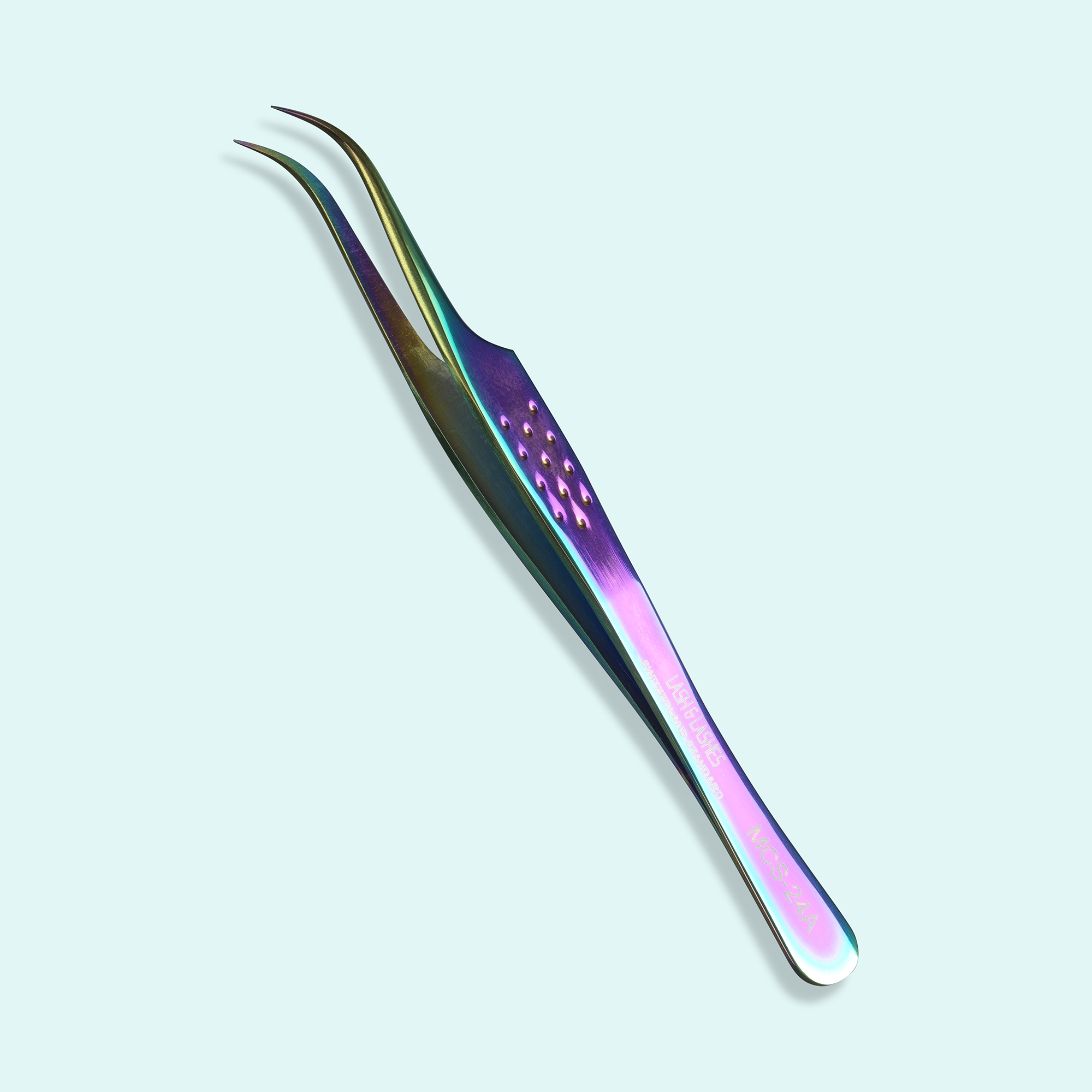 1D-6D Univerzális Szempillacsipesz, Plasma Multicolor MCS-24A