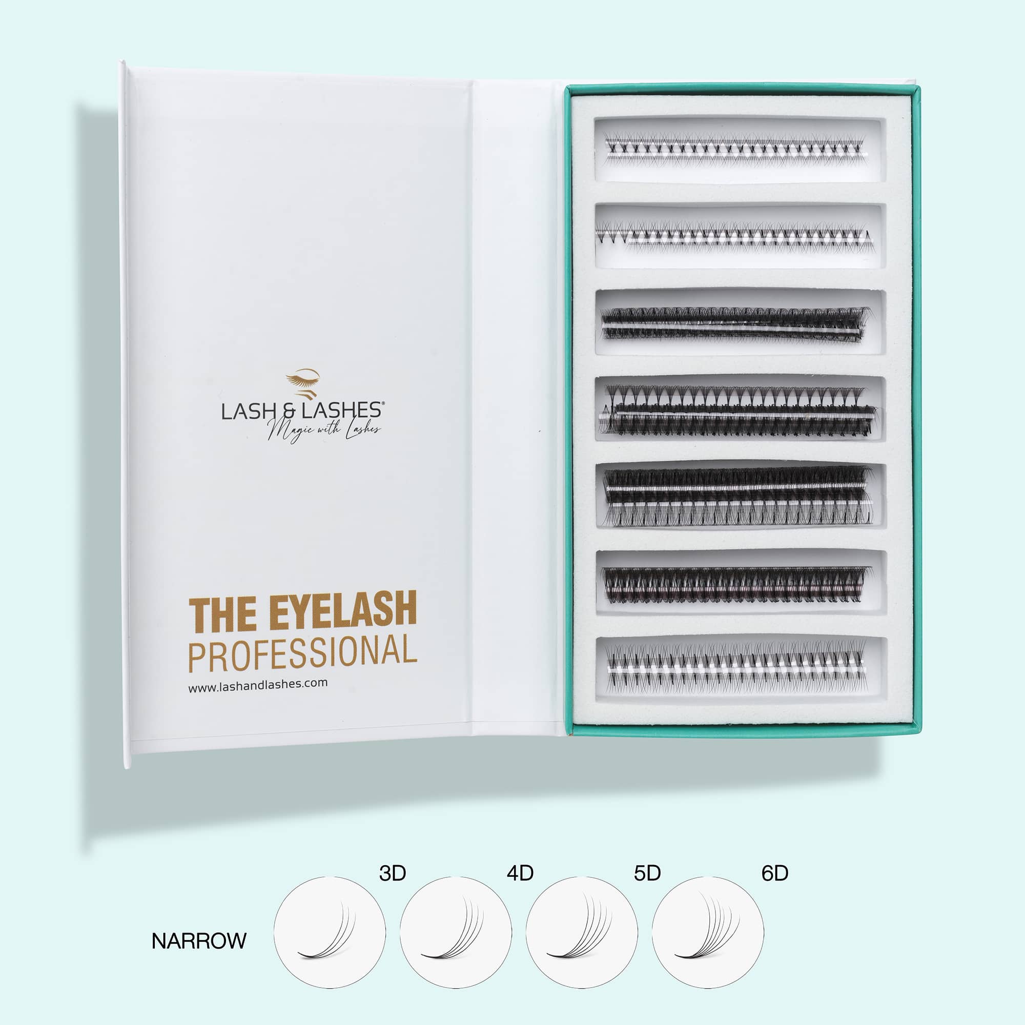 Pro Made Volume Rapid Fans Szempilla