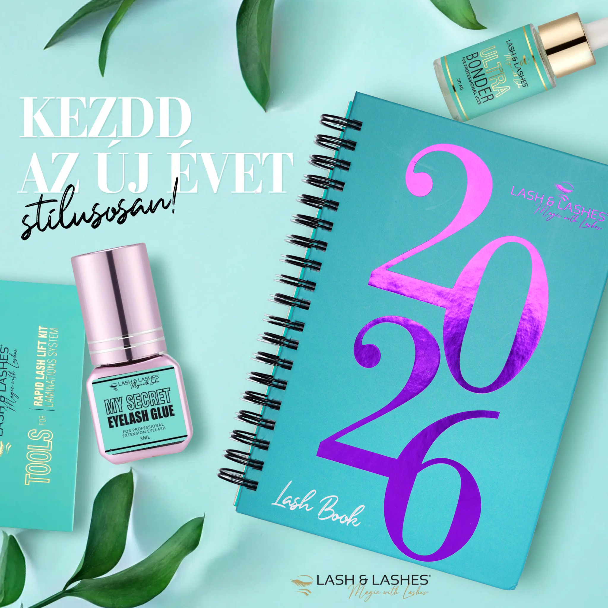 Lash & Lashes Határidőnapló 2026