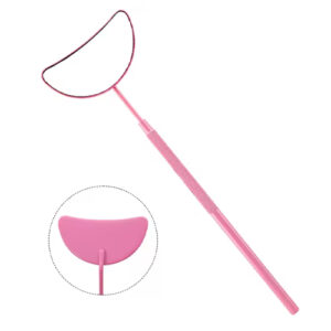 Íves szempilla tükör (pink)