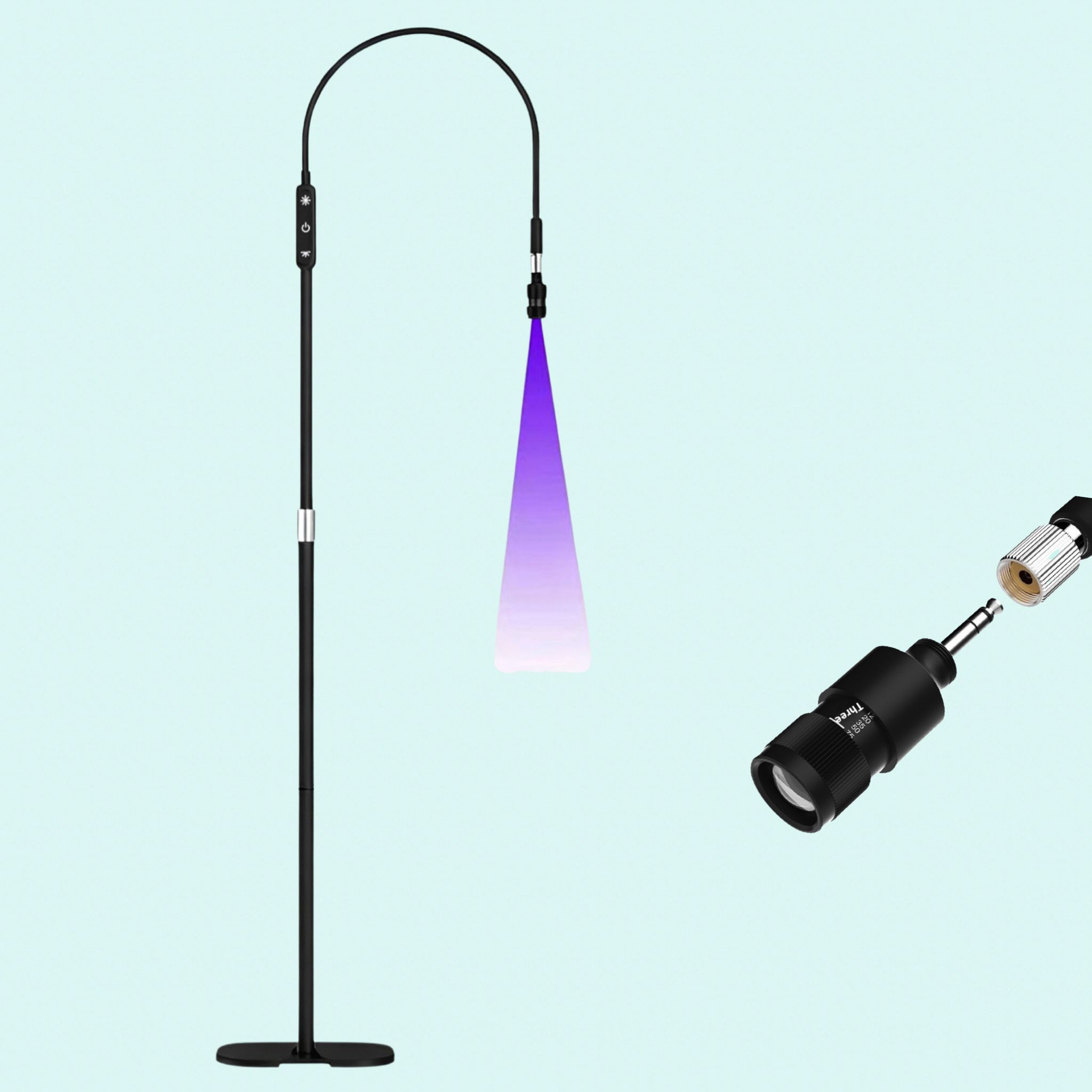 UV/LED Szempillás Lámpa Állítható Fényerővel És Fókusszal